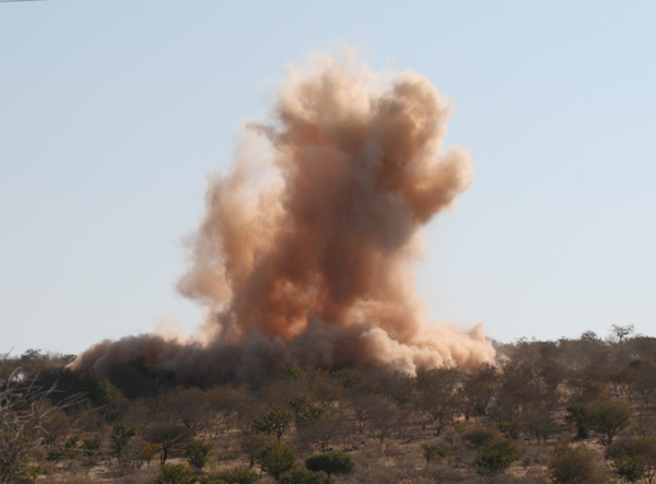 Kaokoveld Mining Blast Explosion