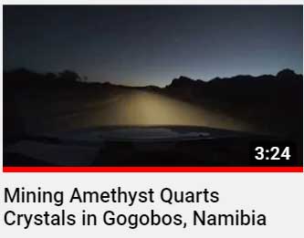 Mining video in Namibia Gogobos